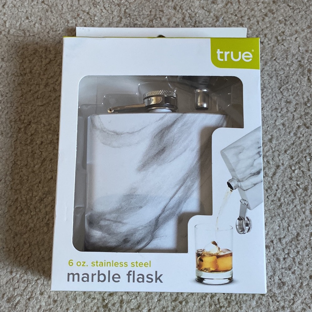 marble flask 6oz